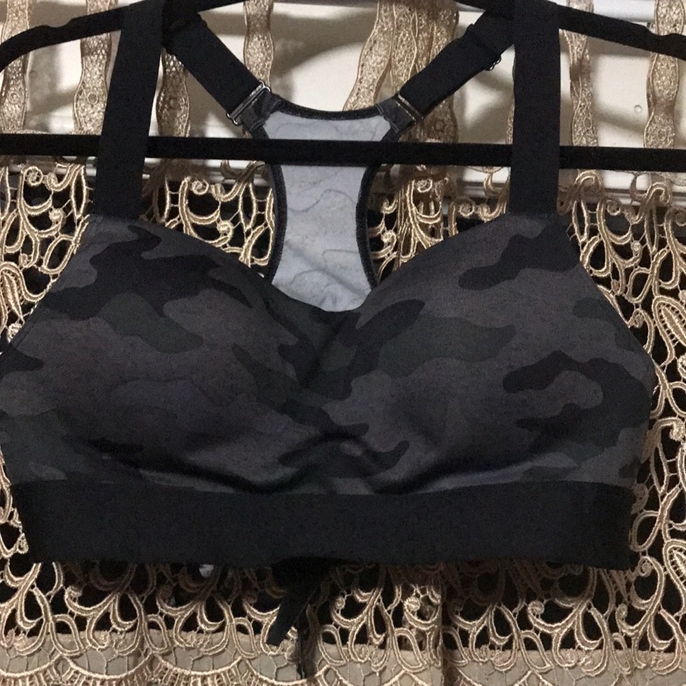 Pink Active Racerback Sports Bra - Picture 2 of 6